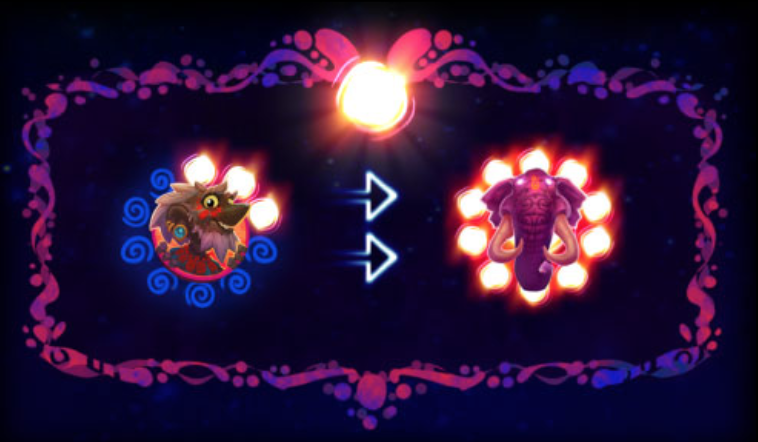 Forvandle lemurer til elefanter i Pink Elephants slot